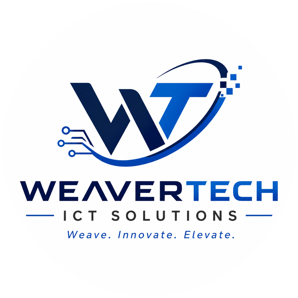 WeaverTech ICT Solutions official logo